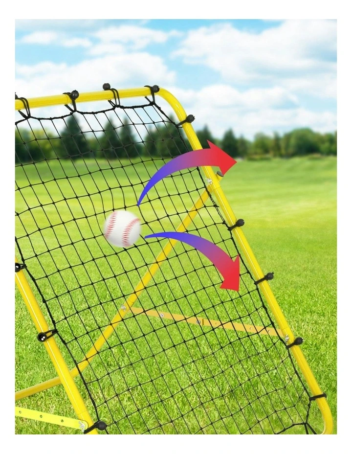 Baseball Soccer Net Rebounder Football Goal Net Sports Training Aid in Yellow image 5