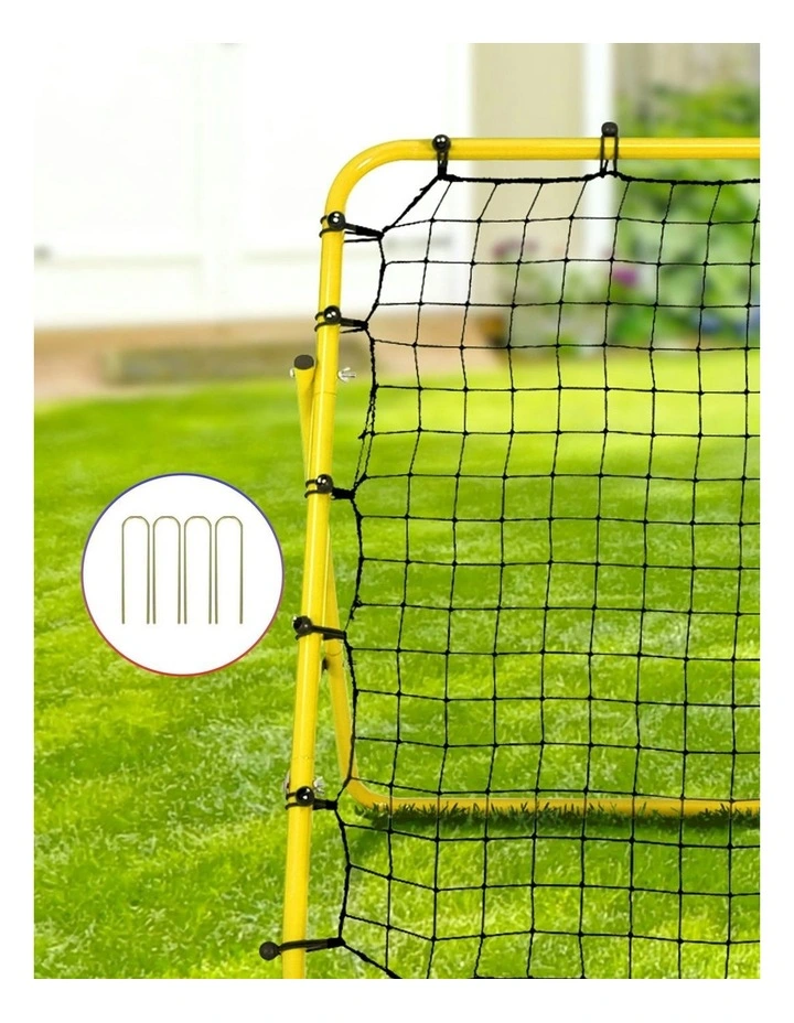 Baseball Soccer Net Rebounder Football Goal Net Sports Training Aid in Yellow image 7