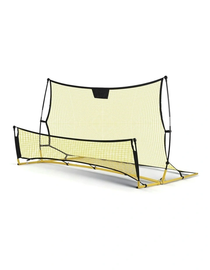 Football Soccer Net Portable Goal Net Rebounder 2.1m in Yellow image 1