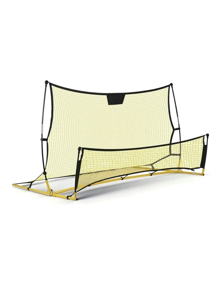 Football Soccer Net Portable Goal Net Rebounder 2.1m in Yellow image 2
