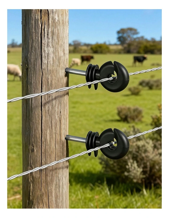Electric Fence Kit includes 100 Pieces in Black image 3