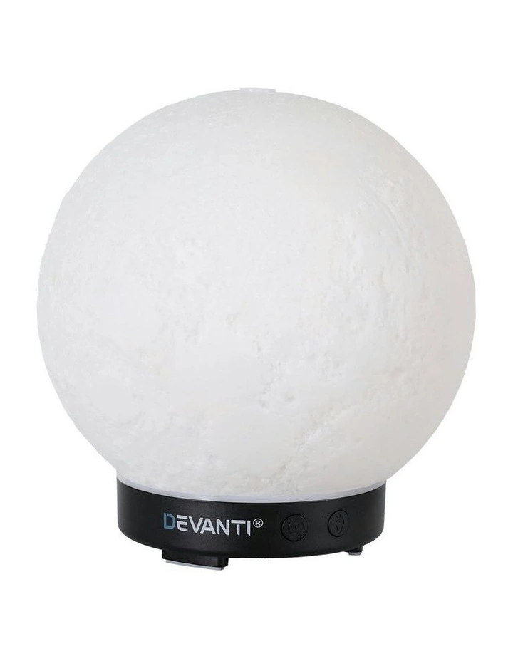 Ultrasonic Aroma Diffuser Aromatherapy Moon Lamp 200ml image 1