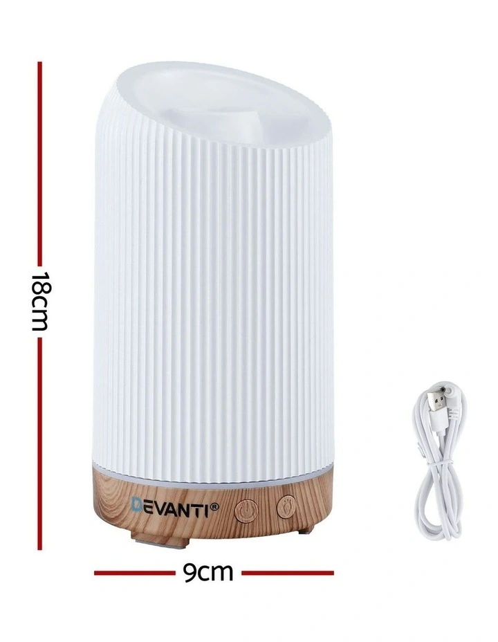 LED Lights Ultrasonic Aroma Diffuser 200ml image 4