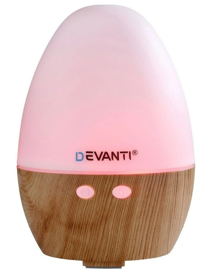 LED Lights Ultrasonic Aroma Diffuser 130ml image 1