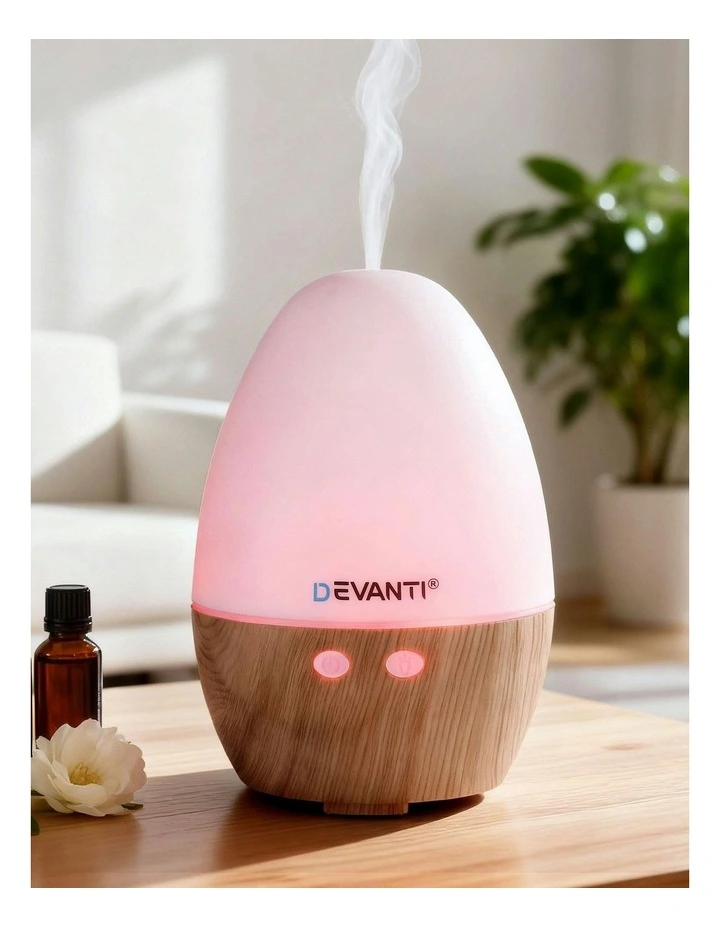 LED Lights Ultrasonic Aroma Diffuser 130ml image 3