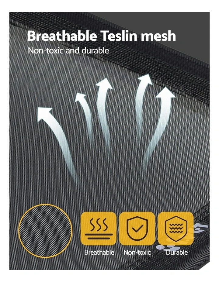 Heavy Duty Pet Bed Large 90x137cm in Black image 5