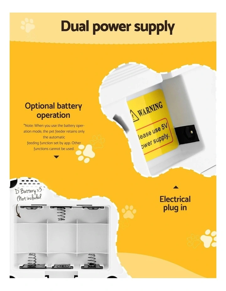 Automatic Pet Feeder Wifi 3L in Multi image 7