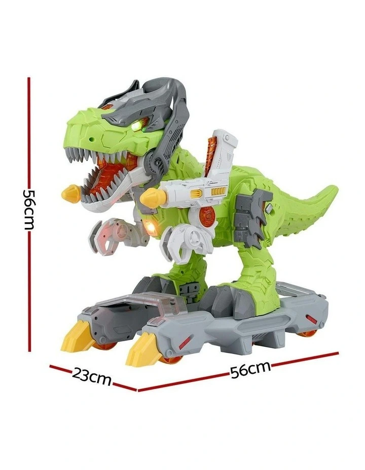 Dinosaur Ride On Push Car Toy with Spray Function Indoor Outdoor Toys image 4