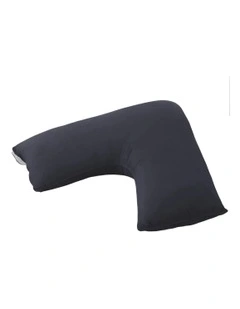 V Shape Pillow Boomerang Nursing Body Cushion in Grey