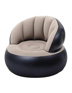 Blow Up  Air Folding Inflatable Sofa in Black