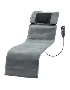 Massage Mat 10-nodes Vibration Heating Massage Cushion in Grey