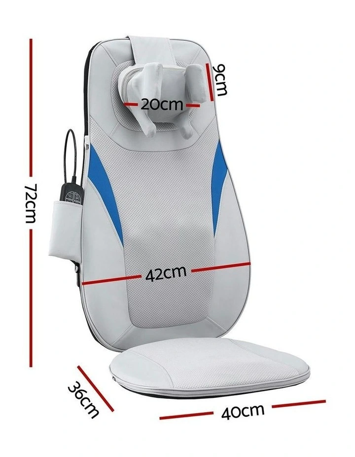 Full Back 3D Kneading Heating Massage Cushion image 4