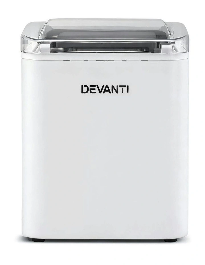 Countertop with Self Cleaning Ice Maker Machine 1.2L 12kg in White image 2