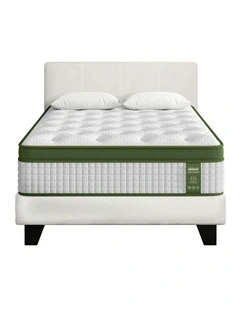 BedStory Medium Single Bed Frame Mattres in White