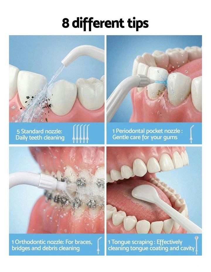 Cordless Water Flosser Dental Oral Irrigator image 7