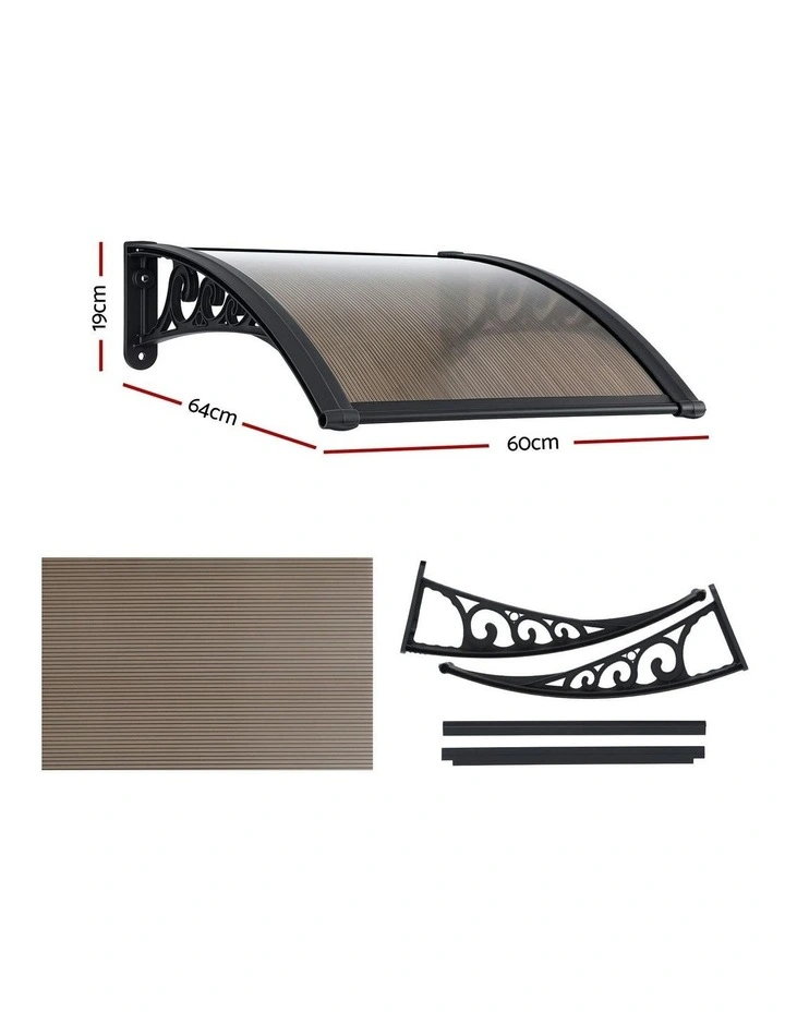 Window Awning Drainage 0.6mx0.6m in Brown image 4