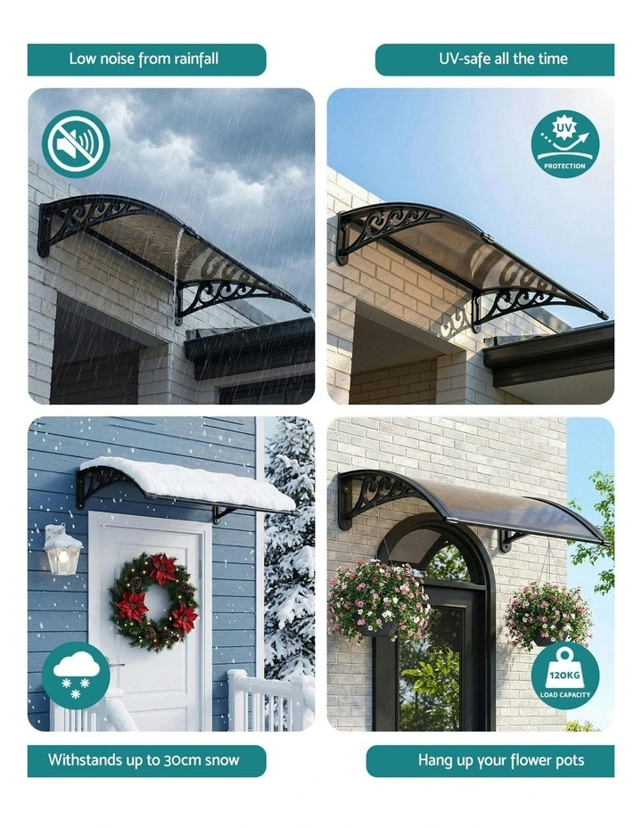 Window Awning Drainage 0.6mx0.6m in Brown image 7