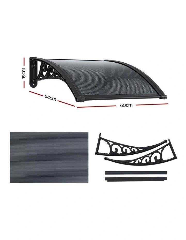 Window Awning Drainage 0.6mx0.6m in Grey image 4