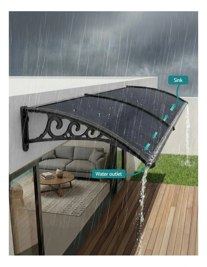 Window Awning Drainage 0.6mx0.6m in Grey image 5