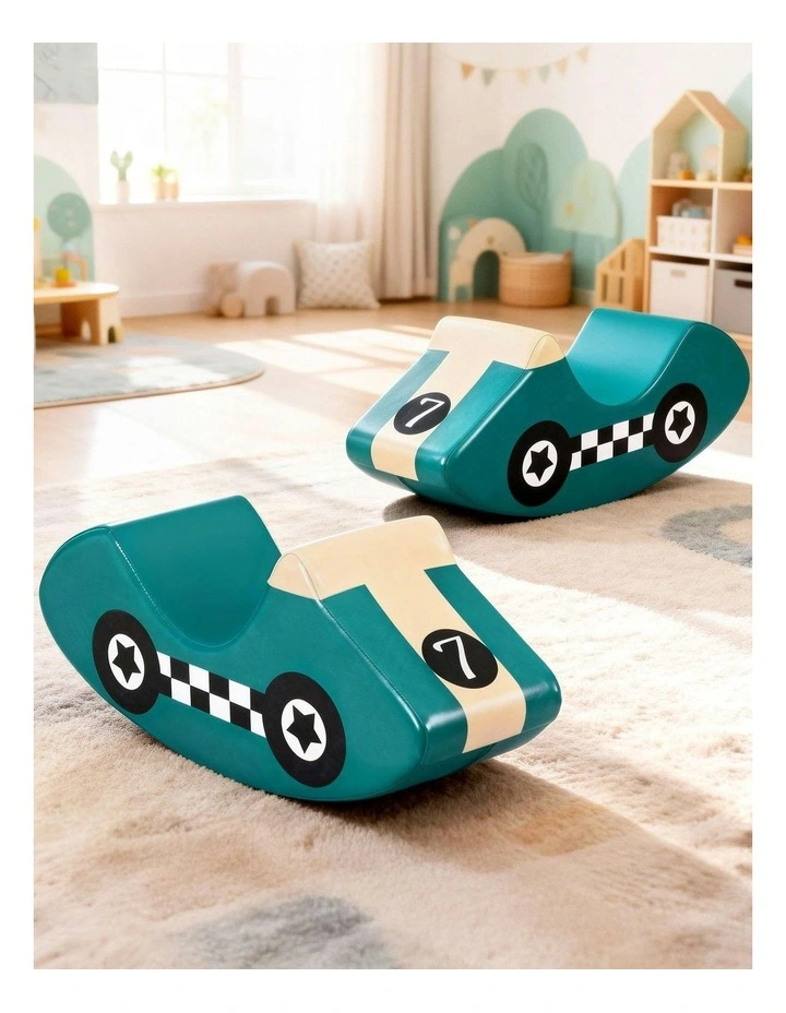 Foam Climbing Blocks Playset in Blue image 3