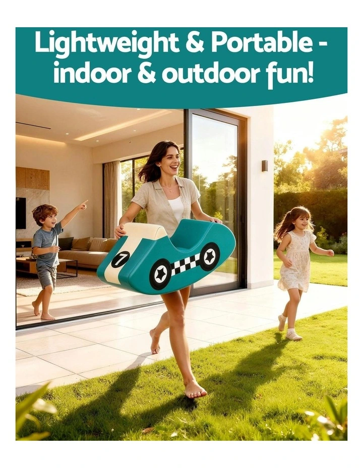 Foam Climbing Blocks Playset in Blue image 6