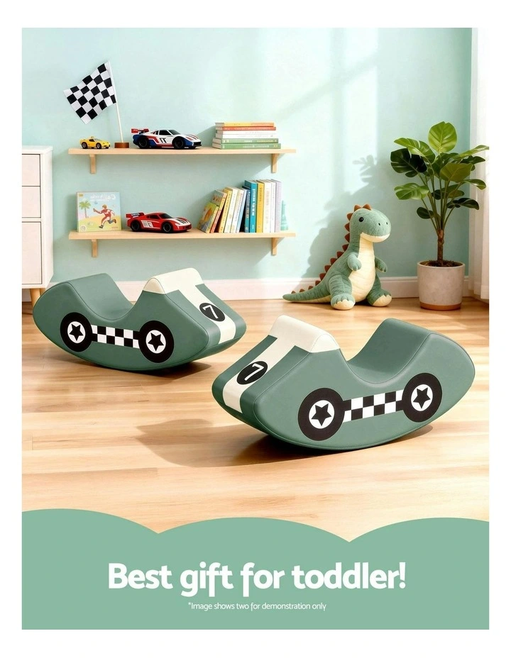 Foam Climbing Blocks Playset in Green image 5