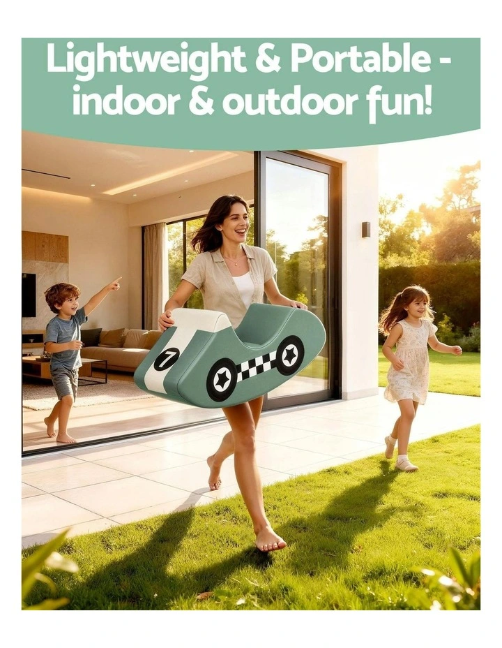 Foam Climbing Blocks Playset in Green image 6