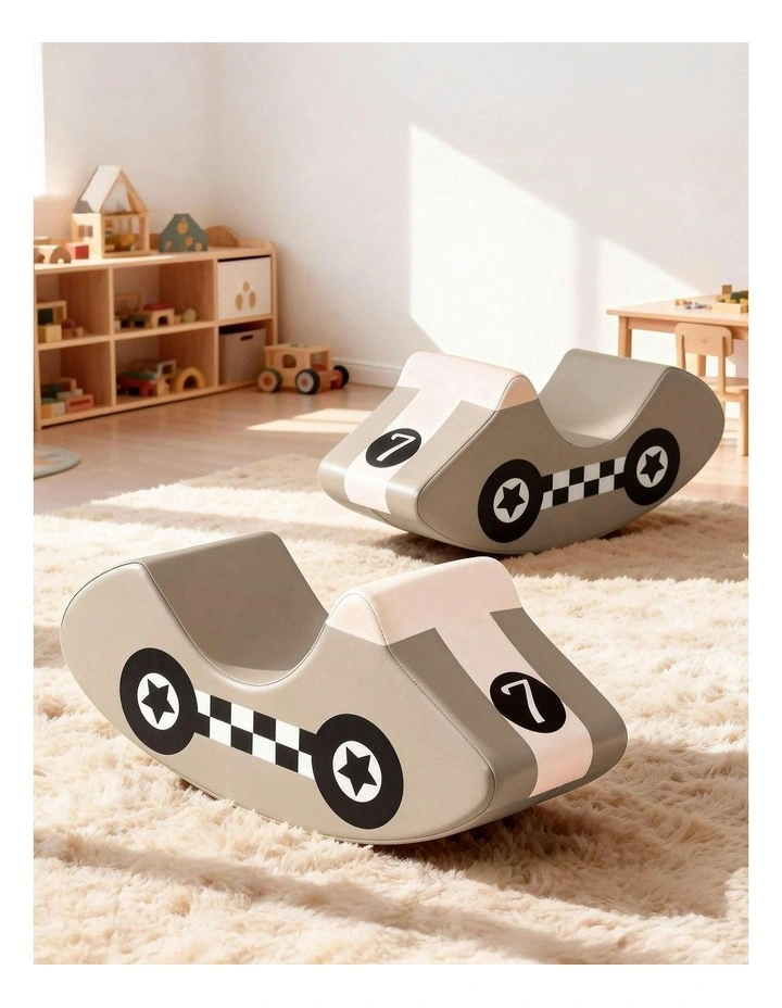 Foam Climbing Blocks Playset in Beige image 3