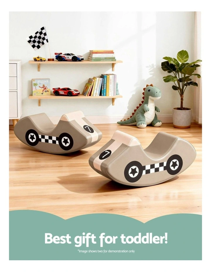 Foam Climbing Blocks Playset in Beige image 5