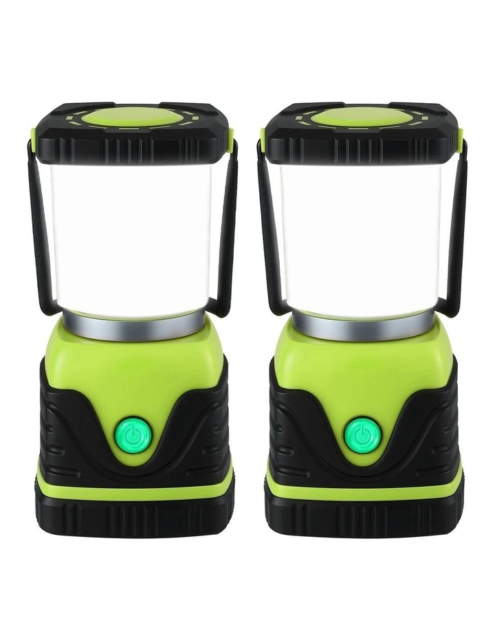 1000LM Super Bright Waterproof LED Camping Lanterns 2-Pack image 2