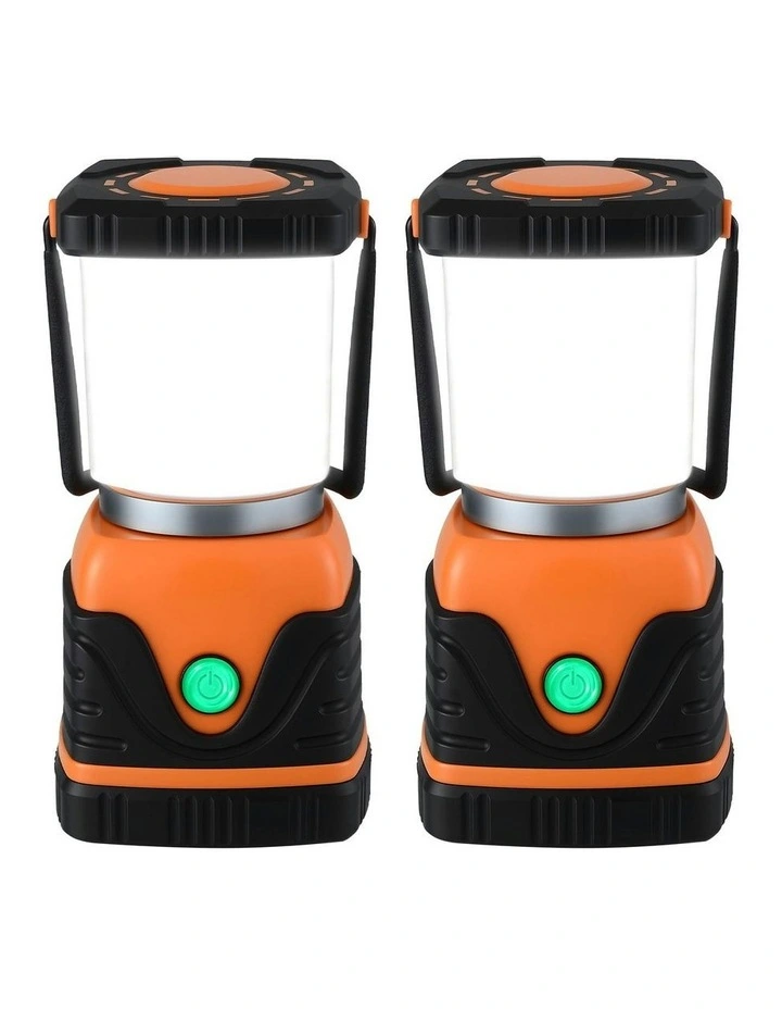 1000LM Super Bright Waterproof LED Camping Lanterns 2-Pack image 2