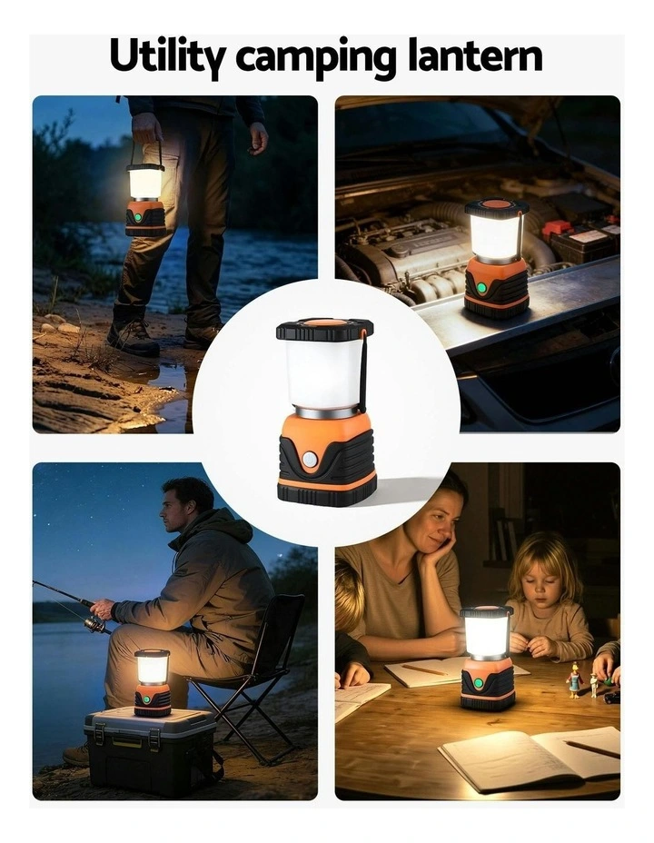 1000LM Super Bright Waterproof LED Camping Lanterns 2-Pack image 5