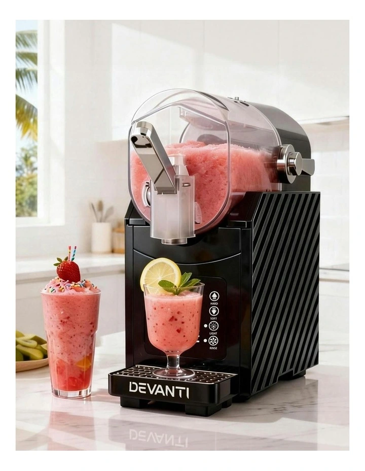 Slushie Frozen Smoothies Milkshakes Machine Maker 1.8L image 3