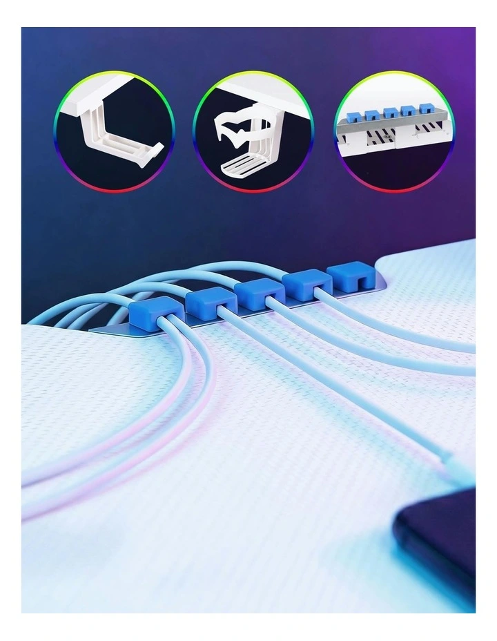 Electric Height Adjustable Gaming Standing Desk 140cm image 7