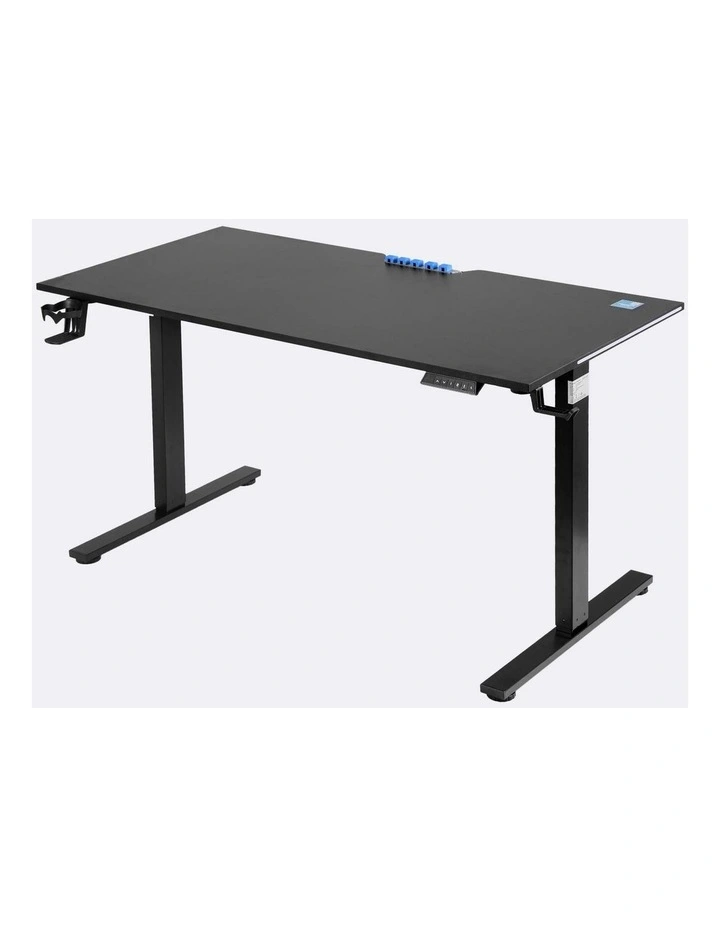 Electric Height Adjustable Gaming Standing Desk 140cm image 1