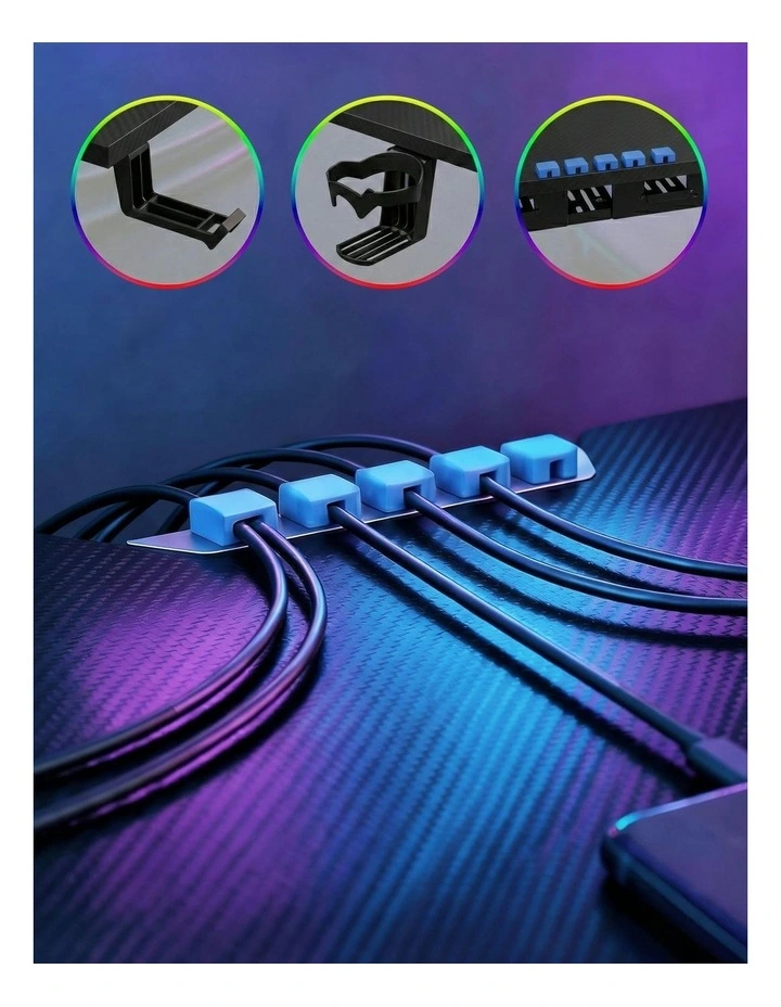 Electric Height Adjustable Gaming Standing Desk 140cm image 7