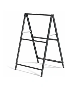 Outdoor Advertising Display Board Double Sided Poster A1 Frame Sign Stand 60x90cm in Black