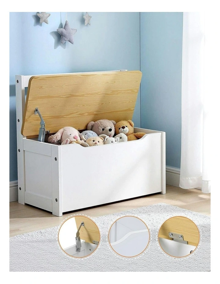 Activity Table & Storage Bench & Chair Set in Natural image 6