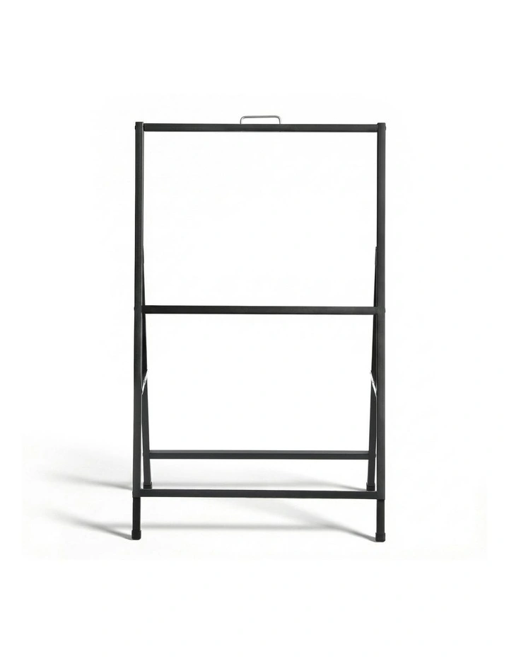 Outdoor Advertising Sided Poster Display Board A1 Frame Sign Stand Single 60x90cm in Black image 2