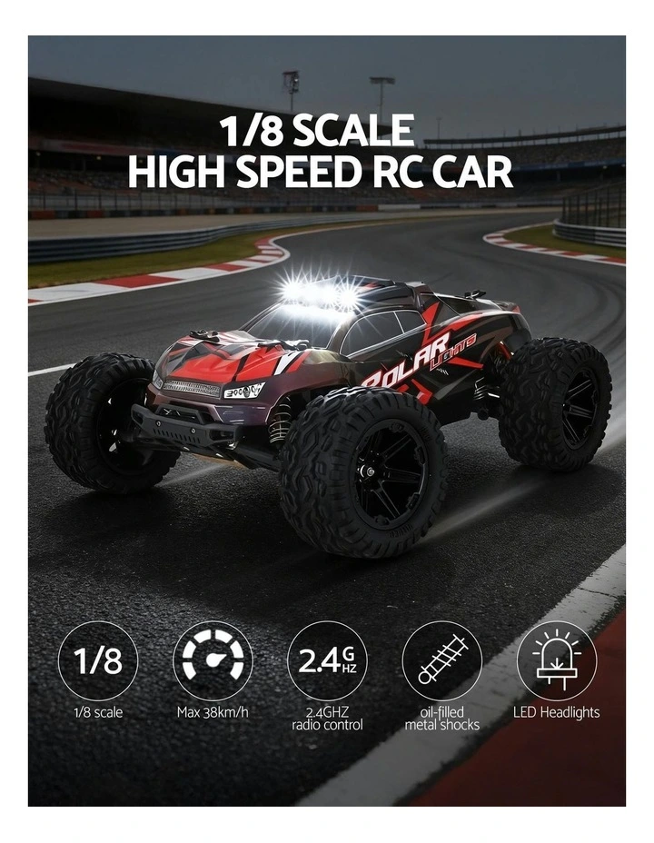 Remote Control Car Off-Road Truck with Lights Electric Vehicle Toys image 5