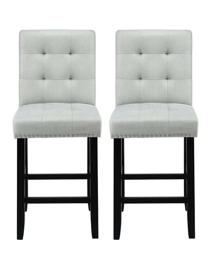 Kitchen Dining Chairs 2x in Grey image 2