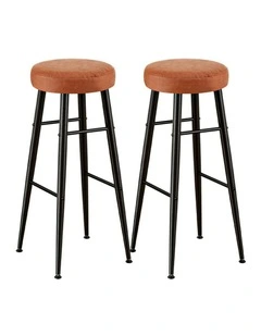 Bar Stools 2x in Brown