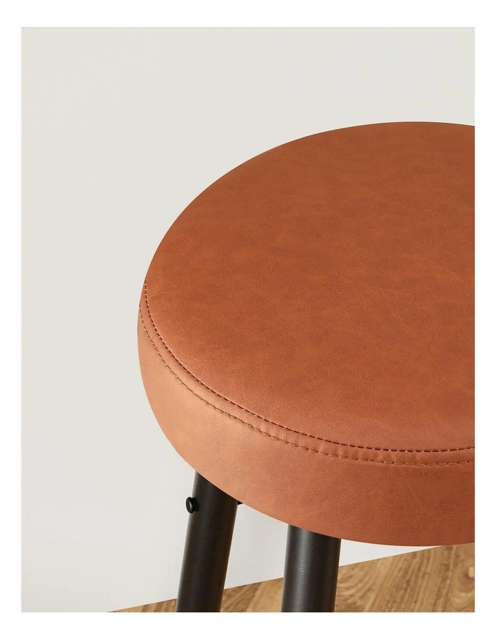 Bar Stools 2x in Brown image 6