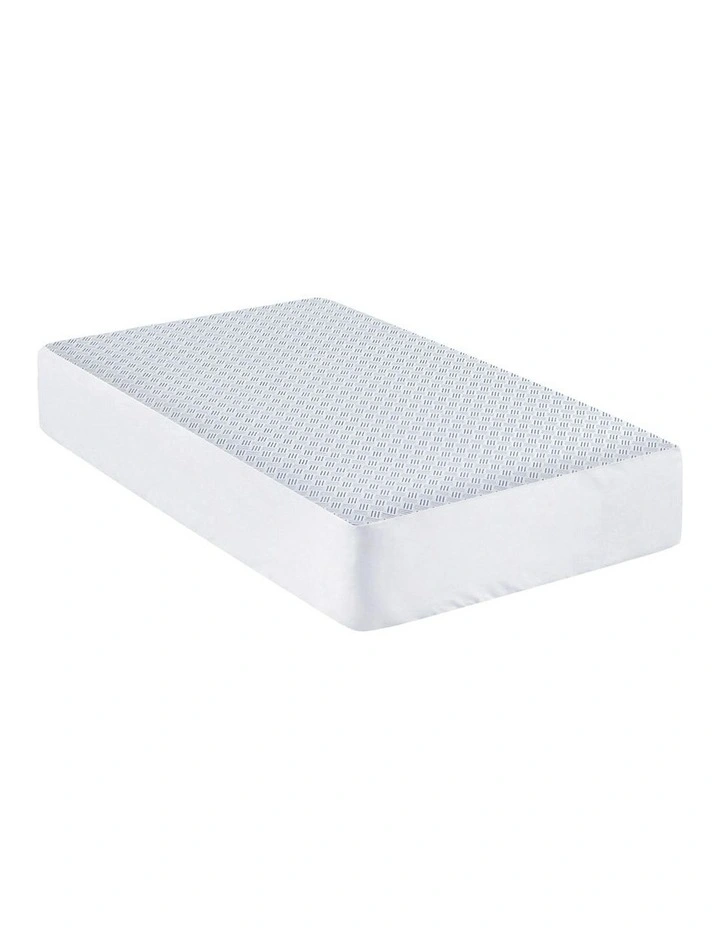 Cooling Mattress Protector in White image 1