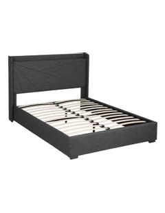 Double Bed Frame in Charcoal Grey