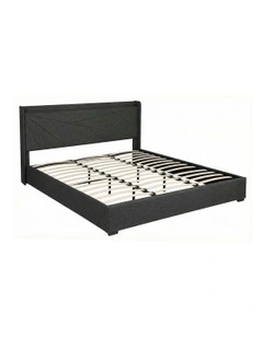 King Bed Frame in Charcoal Grey