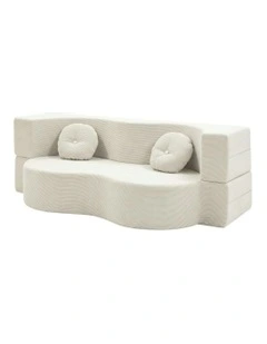 Folding Sofa Bed in Beige