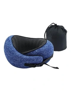Travel Neck Pillow in Blue