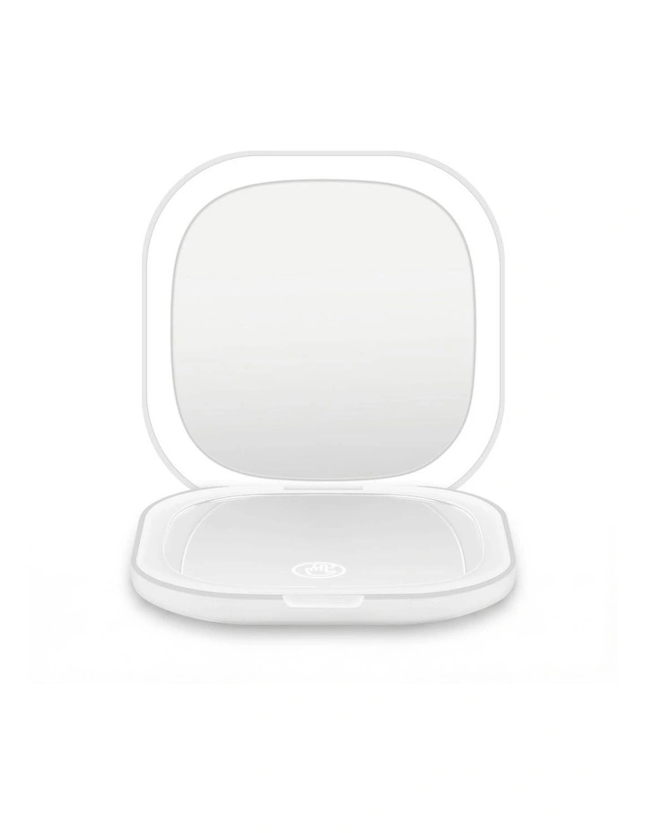 LED Compact Mirror in White image 2