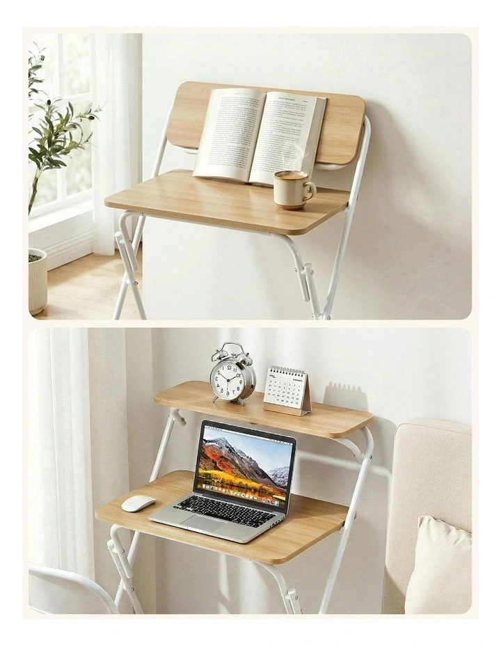 Home Office Foldable Study Desk in Oak image 7